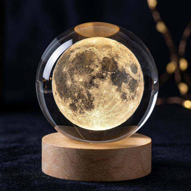 Galaxy Crystal Night Lamp