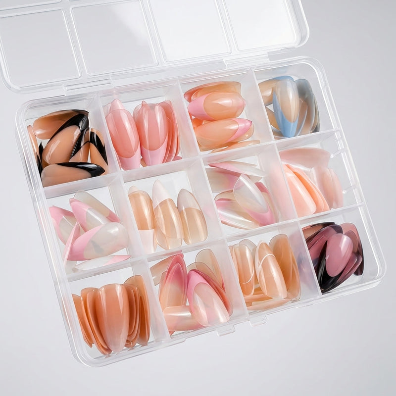Premium Multicolor False Nails