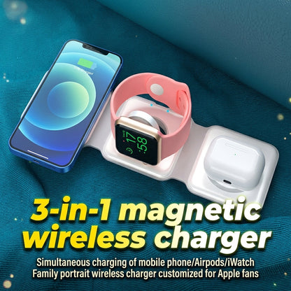 3-in-1 Fast Wireless Charger