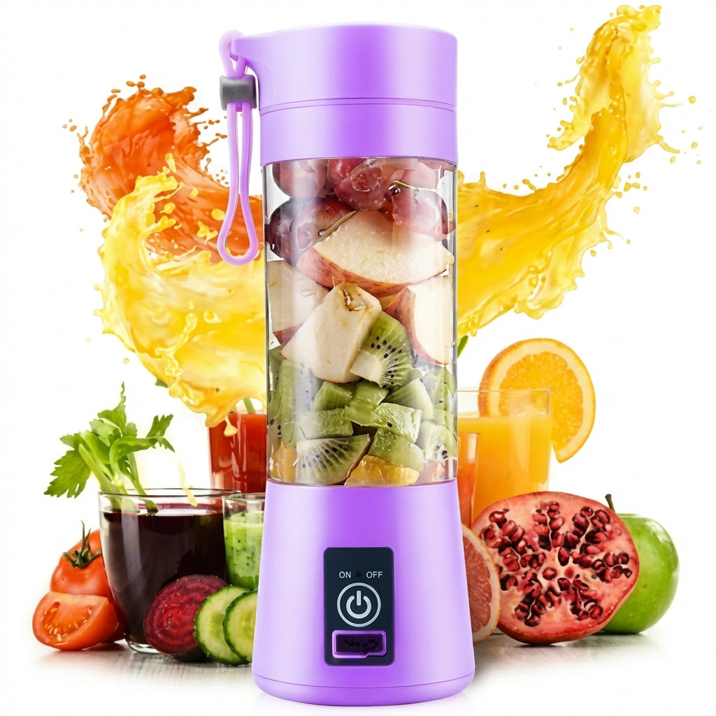 Portable 6-Blade Juicer Cup