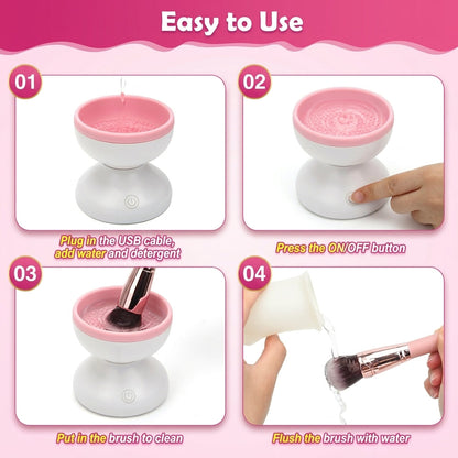 Electric Makeup Brush Cleaner