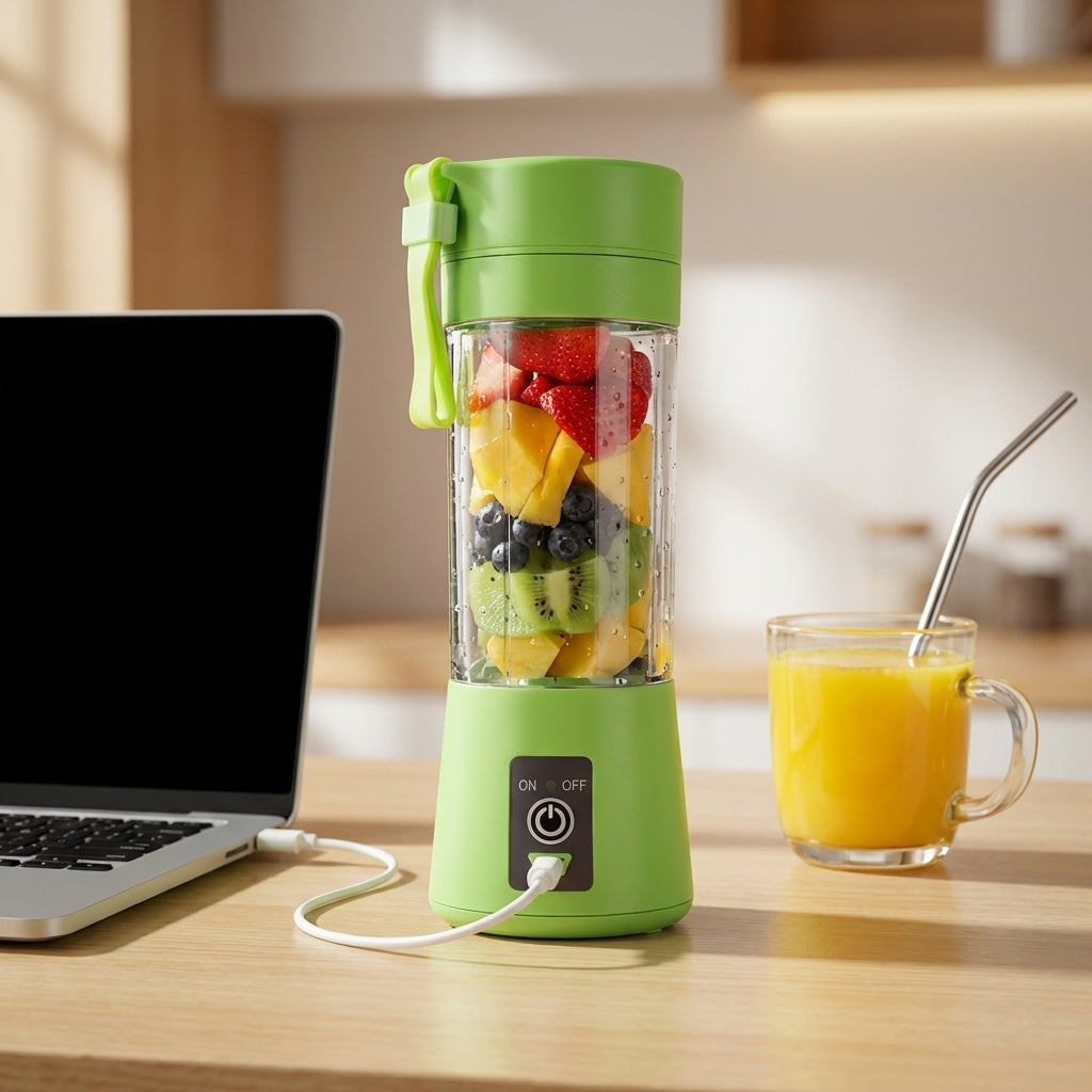Portable 6-Blade Juicer Cup