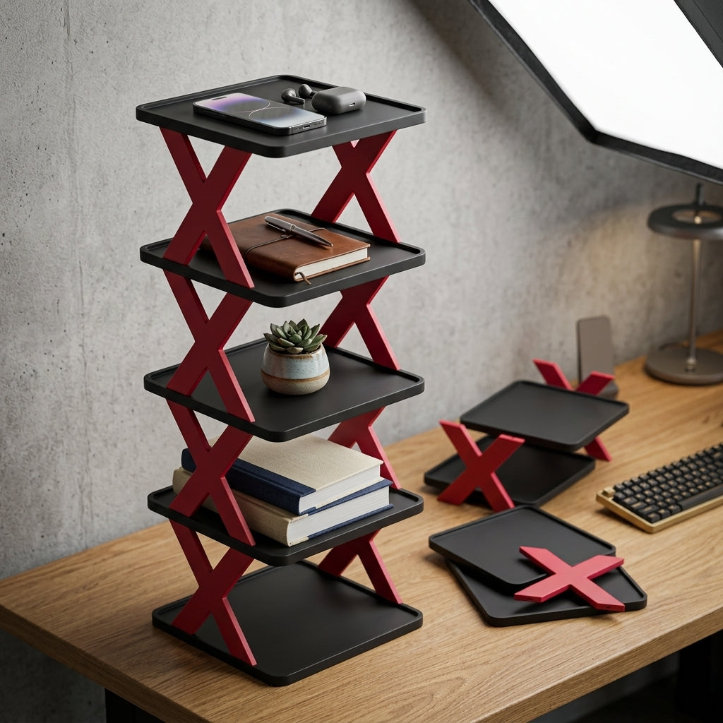 Premium 4-Layer Shoe Rack