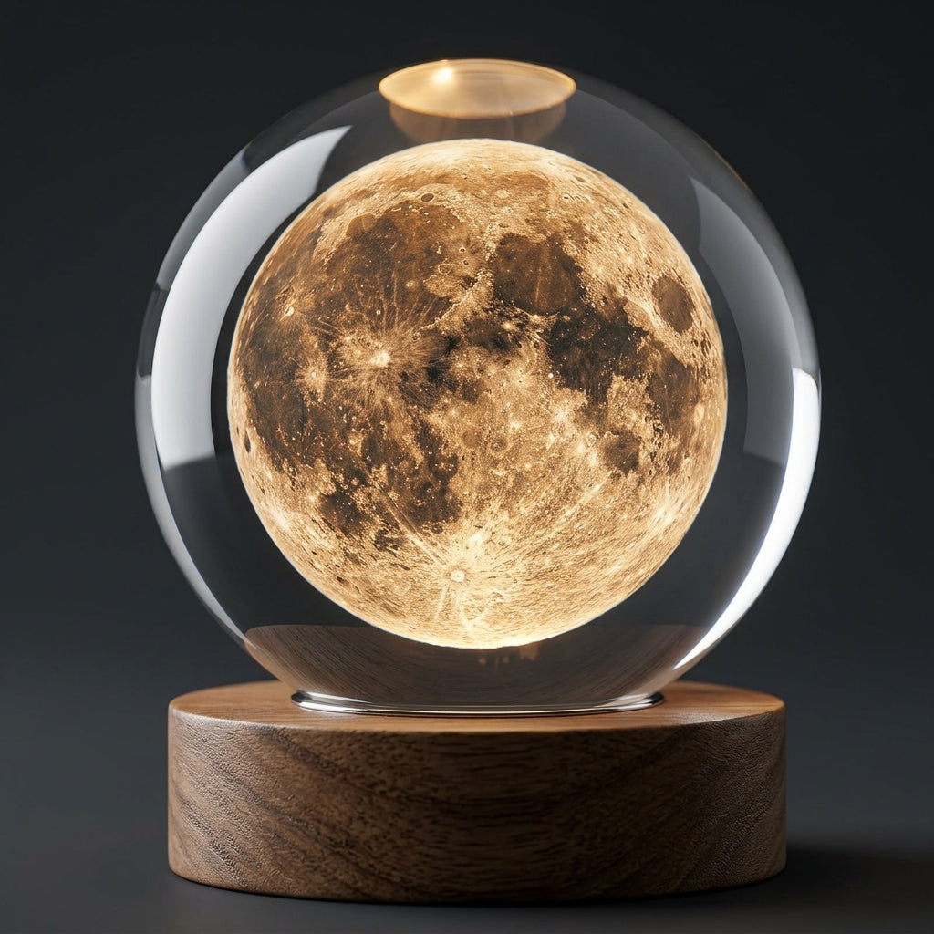 Galaxy Crystal Night Lamp