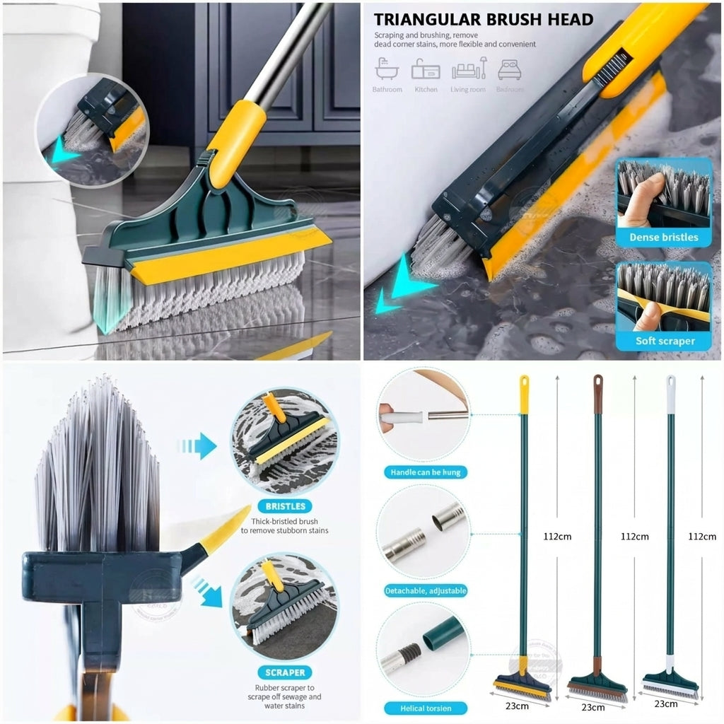 Premium 2-in-1 Broom Wiper