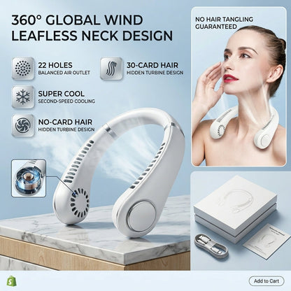 Portable Neck Cooling Fan