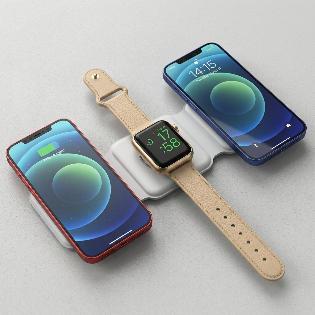 3-in-1 Fast Wireless Charger