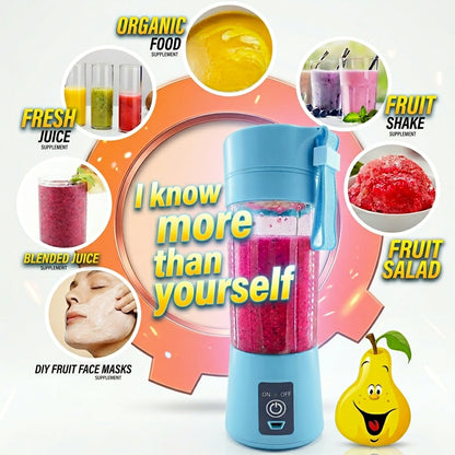 Portable 6-Blade Juicer Cup